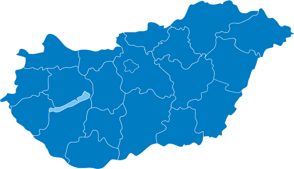 Magyarország régiótérkép