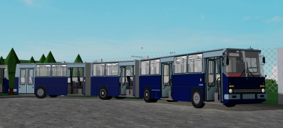 Busz modell fotója
